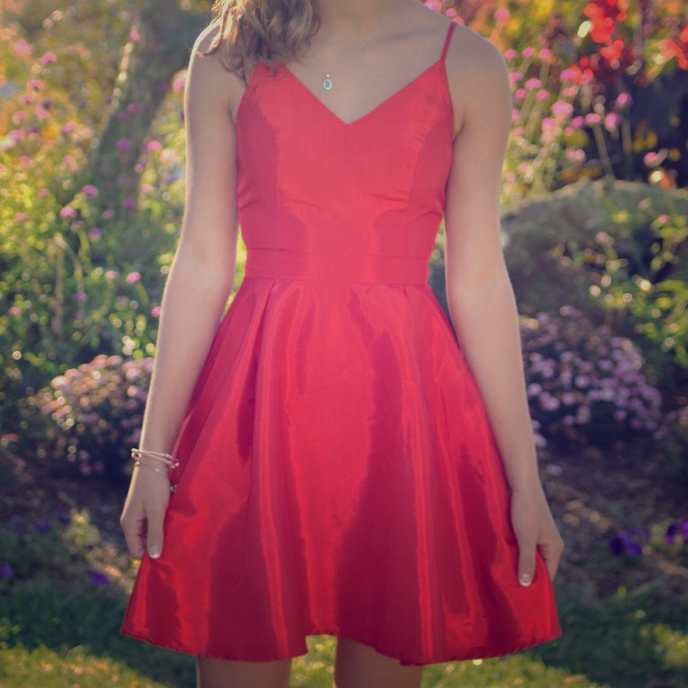 Red Homecoming Dress